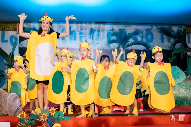 Nữ hiệu trưởng tâm huyết đưa phương pháp giáo dục hiện đại đến với trẻ mầm non Hà Tĩnh