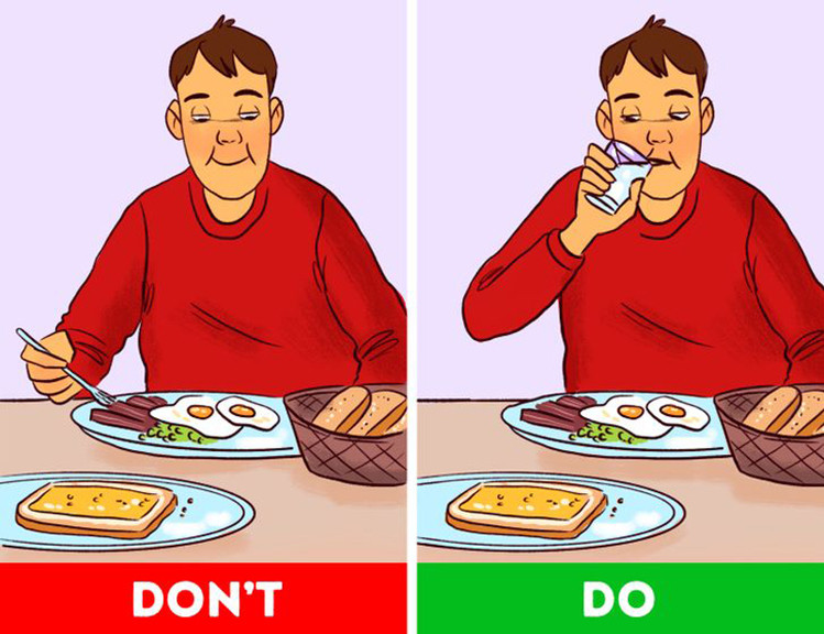 9 mẹo ăn ít mà không thấy đói