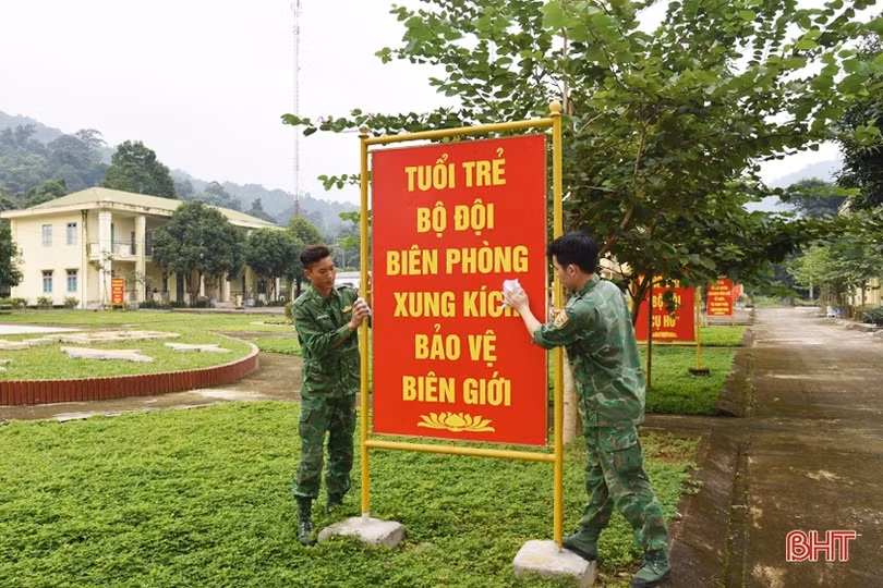 Những mái nhà chung chính quy, sạch đẹp nơi biên cương Hà Tĩnh