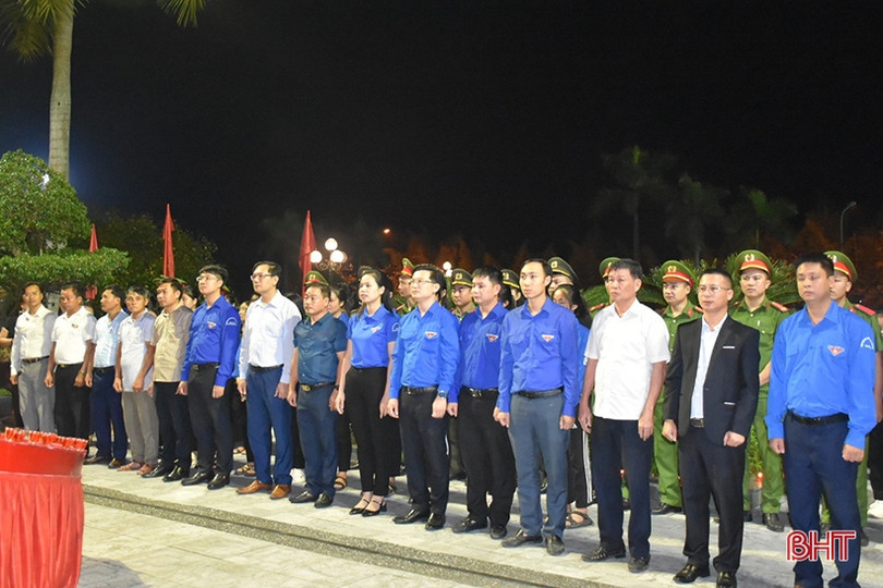 Tuổi trẻ Hà Tĩnh tưởng niệm 91 năm ngày hy sinh của Anh hùng liệt sỹ Lý Tự Trọng