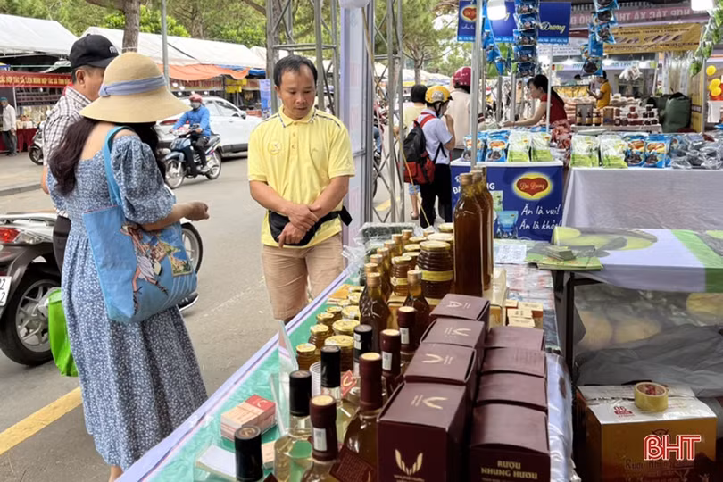 HTX Hà Tĩnh tham gia hội chợ thương mại miền Trung - Tây Nguyên và miền Nam