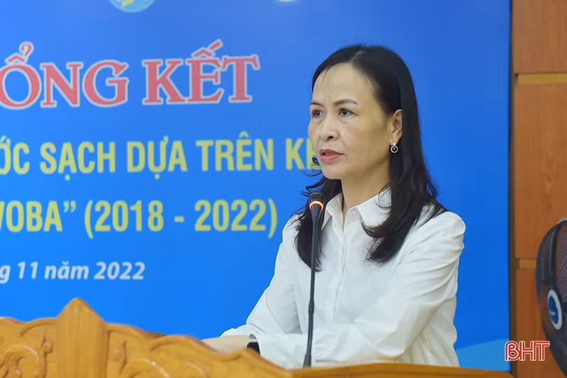 Địa phương hưởng lợi cần phát huy cách làm trong quá trình thực hiện dự án WOBA