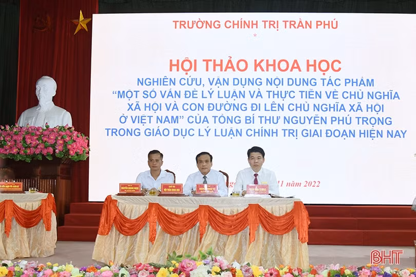 Trường Chính Trị Trần Phú vận dụng nội dung tác phẩm của Tổng Bí thư vào giảng dạy, nghiên cứu khoa học