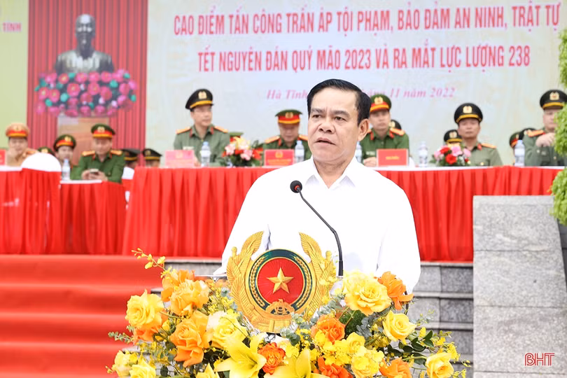 UBND tỉnh Hà Tĩnh chỉ thị thực hiện đợt cao điểm tấn công, trấn áp tội phạm