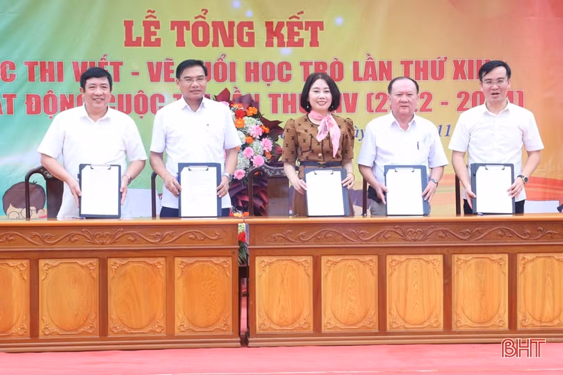25 tác phẩm đạt giải Cuộc thi Viết - vẽ tuổi học trò Hà Tĩnh lần thứ XIII