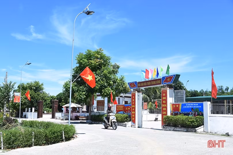 Sắc mới trên quê hương Anh hùng, liệt sỹ Lê Thiệu Huy