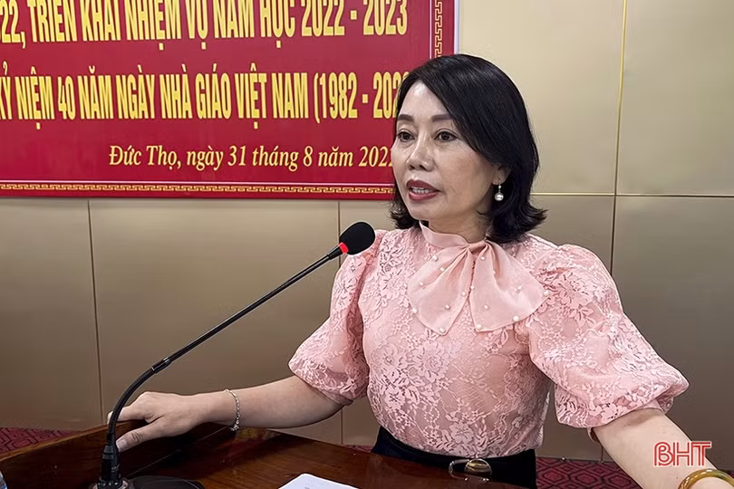 Ngành GD&ĐT Đức Thọ xây dựng môi trường giáo dục lành mạnh, thân thiện