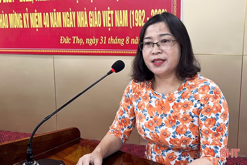 Ngành GD&ĐT Đức Thọ xây dựng môi trường giáo dục lành mạnh, thân thiện