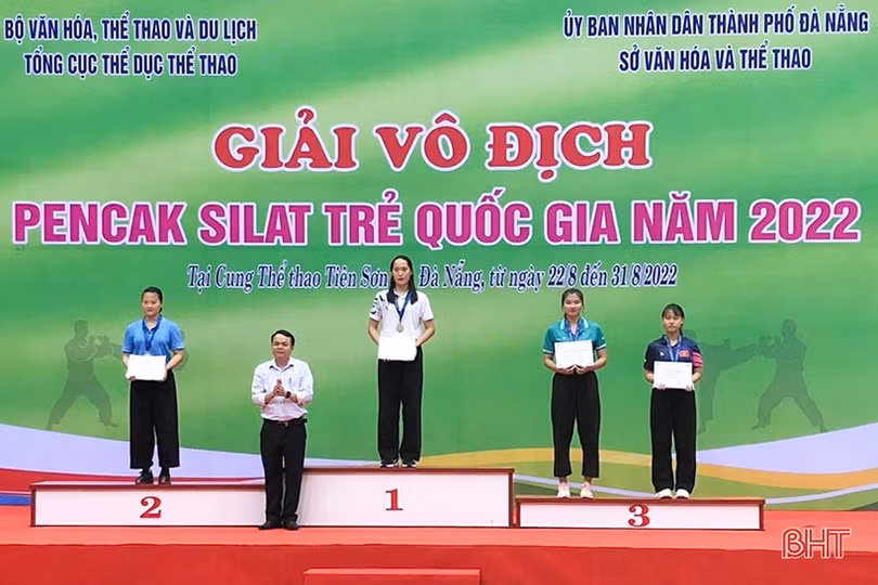 Hà Tĩnh giành 12 huy chương tại Giải Vô địch Pencak Silat trẻ quốc gia 2022