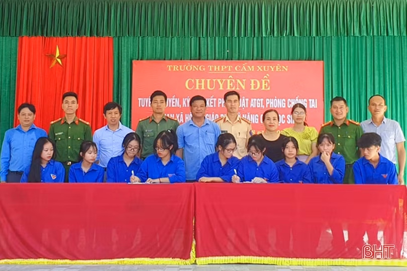 Học sinh phổ thông Hà Tĩnh hào hứng với hoạt động ngoại khóa đầu năm học