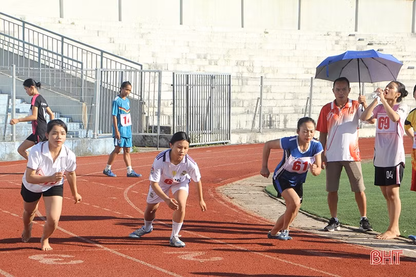 Đại hội TDTT Hà Tĩnh: Nhiều huy chương bộ môn điền kinh đã có chủ