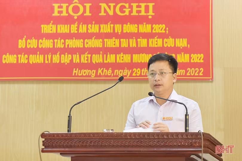 Ứng phó linh hoạt với thời tiết cực đoan để giành vụ đông thắng lợi ở Hương Khê