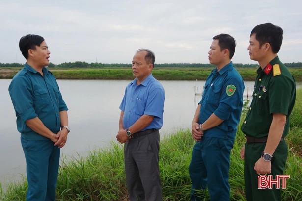 Cán bộ bán chuyên trách quân sự xã hăng say chuyên môn, giỏi làm kinh tế 