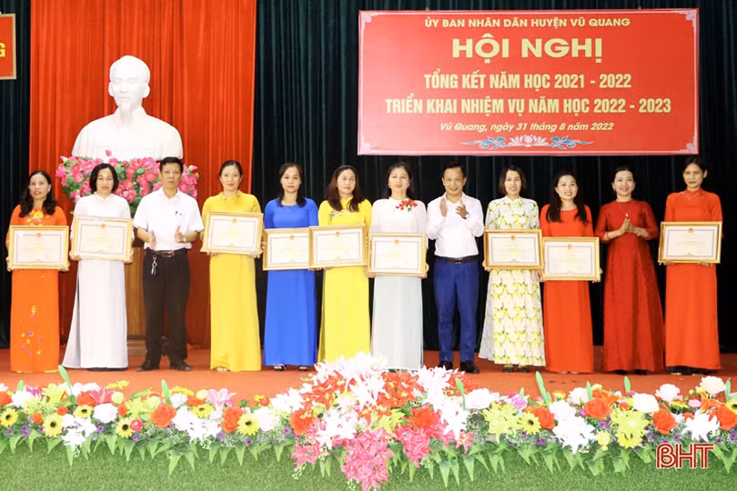 Vũ Quang tập trung xây dựng môi trường giáo dục lành mạnh, thân thiện