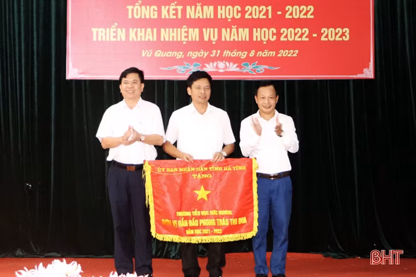 Vũ Quang tập trung xây dựng môi trường giáo dục lành mạnh, thân thiện