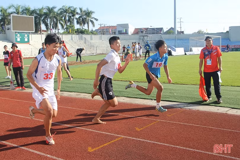 Đại hội TDTT Hà Tĩnh: Nhiều huy chương bộ môn điền kinh đã có chủ