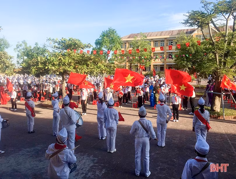 Học sinh Hà Tĩnh háo hức chờ mong ngày khai giảng