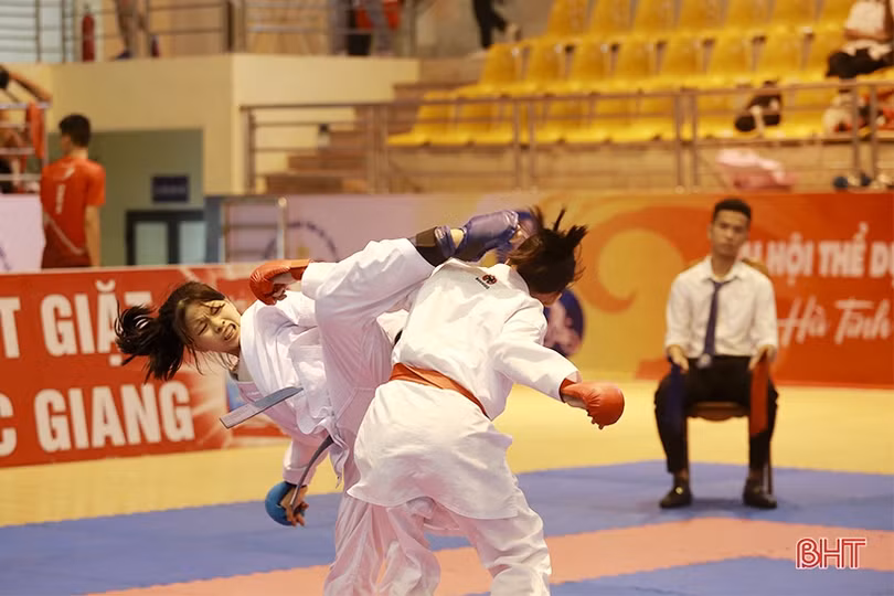 Ngày đầu Đại hội TDTT Hà Tĩnh: Hoàn thành môn điền kinh, karate tiếp tục thi đấu