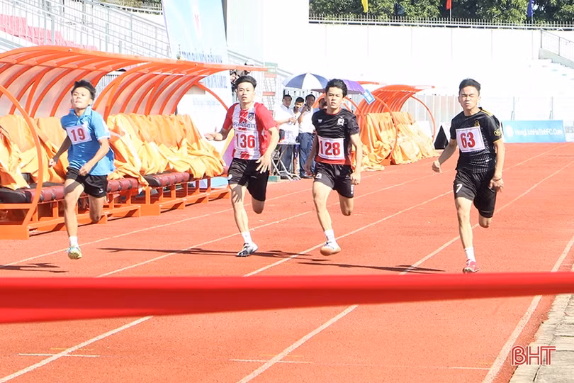 Đại hội TDTT Hà Tĩnh: Nhiều huy chương bộ môn điền kinh đã có chủ