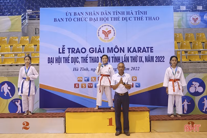 Kịch tính các trận đấu Karate tại Đại hội TDTT Hà Tĩnh