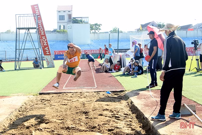 Đại hội TDTT Hà Tĩnh: Nhiều huy chương bộ môn điền kinh đã có chủ