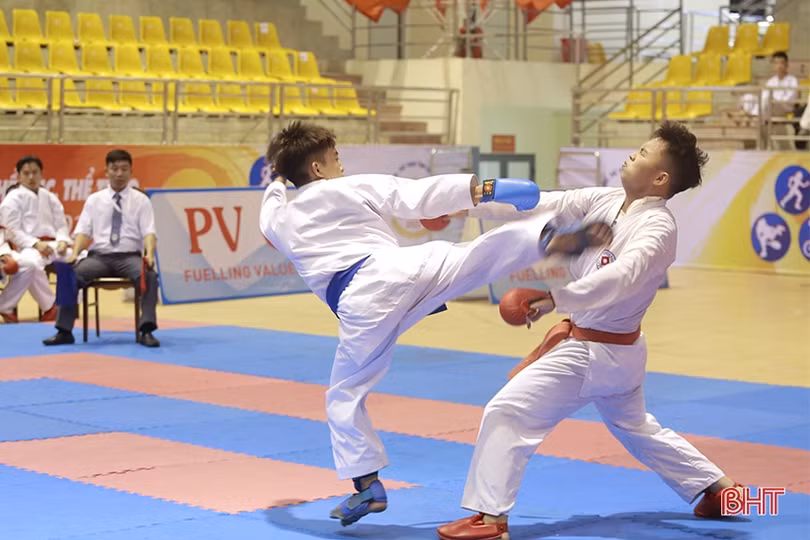 Thành phố Hà Tĩnh nhất toàn đoàn môn Karate Đại hội TDTT toàn tỉnh lần thứ IX