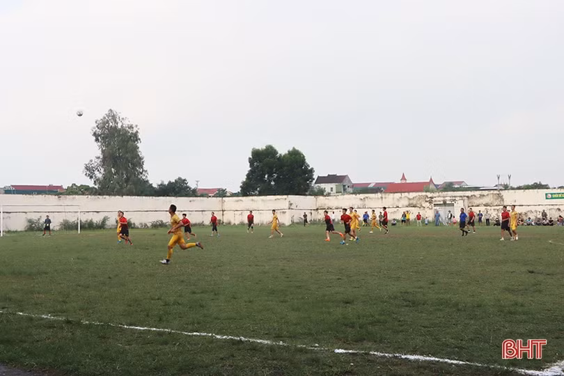 Xã Cẩm Quan vô địch Giải Bóng đá nam huyện Cẩm Xuyên