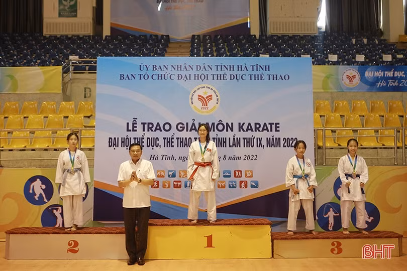 Ngày đầu Đại hội TDTT Hà Tĩnh: Hoàn thành môn điền kinh, karate tiếp tục thi đấu