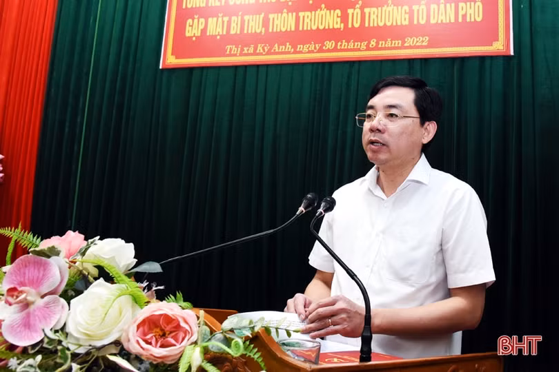 Đại hội chi bộ trực thuộc đảng ủy cơ sở ở TX Kỳ Anh đảm bảo kế hoạch đề ra