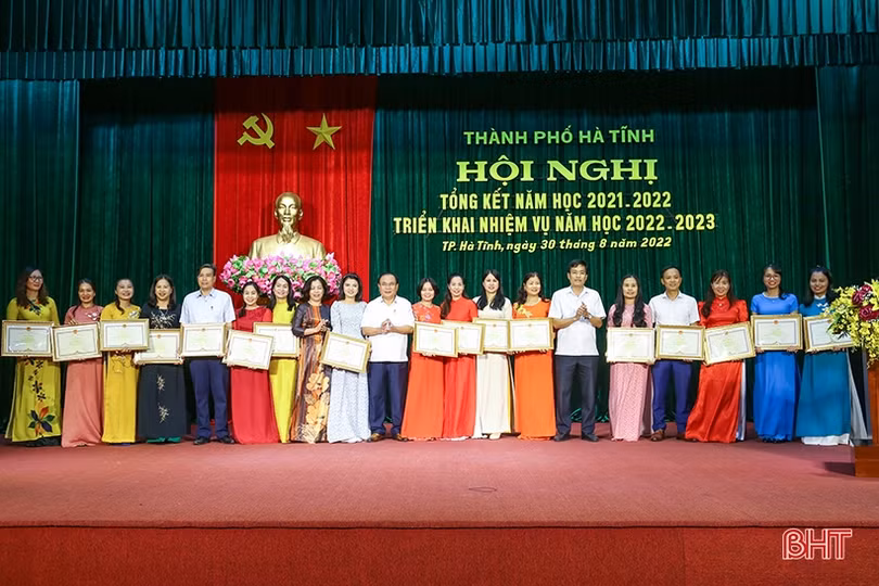 Thành phố Hà Tĩnh tiếp tục đổi mới sáng tạo, nâng cao chất lượng giáo dục và đào tạo