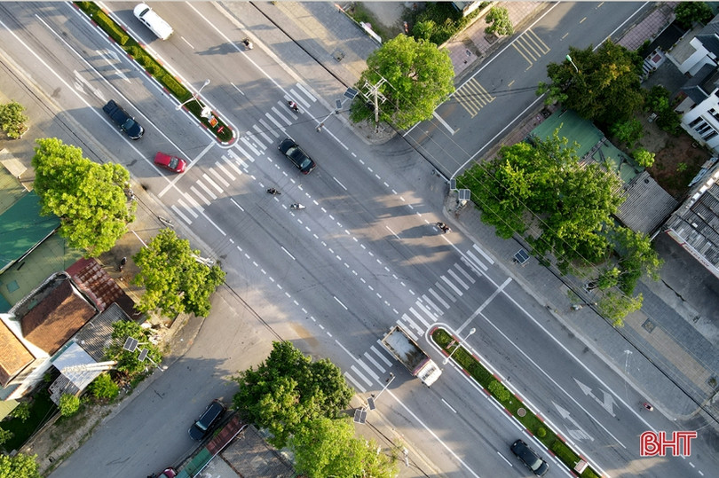 Nhiều đèn tín hiệu giao thông ở TX Hồng Lĩnh bị hư hỏng