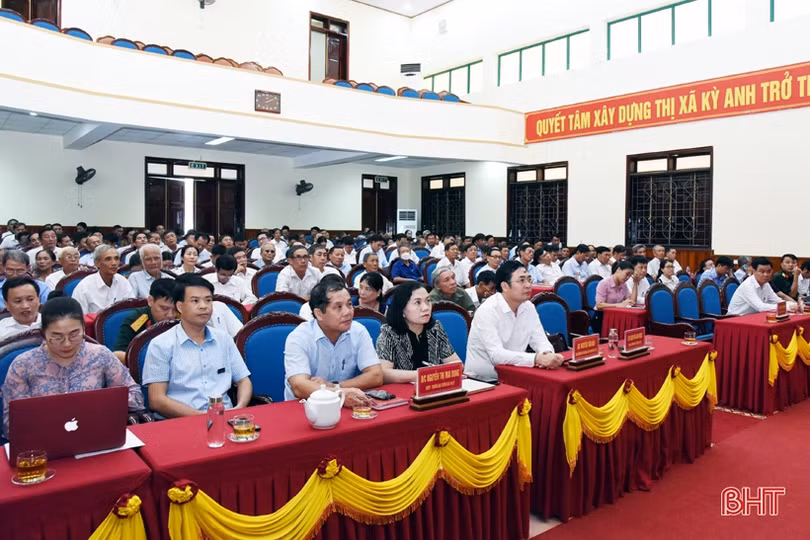 Đại hội chi bộ trực thuộc đảng ủy cơ sở ở TX Kỳ Anh đảm bảo kế hoạch đề ra