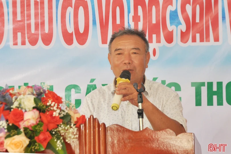 Khai trương cửa hàng gạo hữu cơ trên ruộng rươi, cáy Đức Thọ tại TP Hà Tĩnh