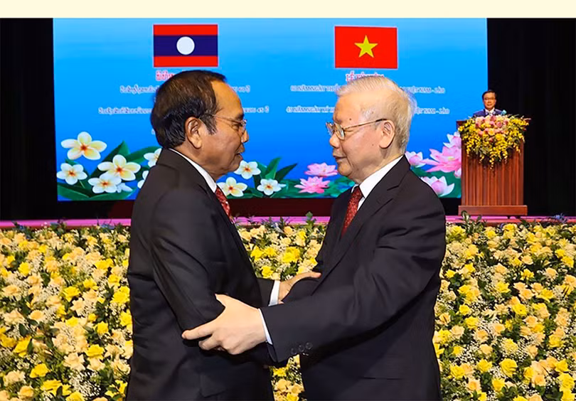 Mối quan hệ đặc biệt Việt - Lào mãi mãi xanh tươi, đời đời bền vững