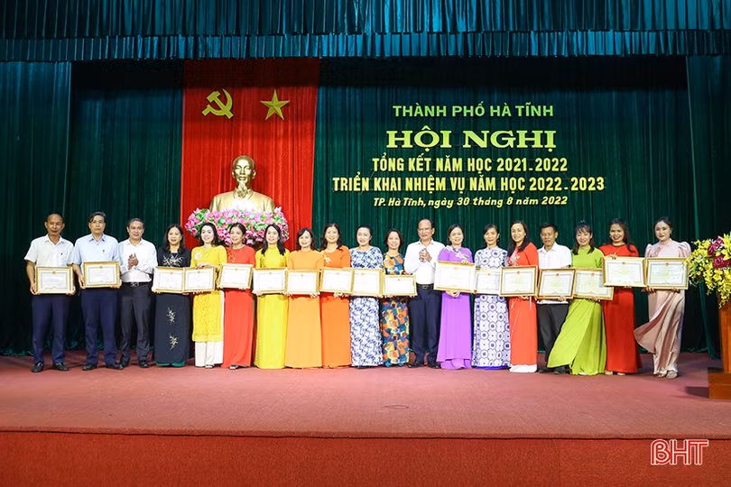 Thành phố Hà Tĩnh tiếp tục đổi mới sáng tạo, nâng cao chất lượng giáo dục và đào tạo