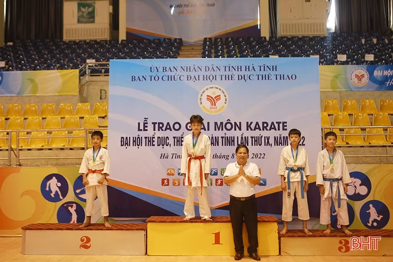 Ngày đầu Đại hội TDTT Hà Tĩnh: Hoàn thành môn điền kinh, karate tiếp tục thi đấu