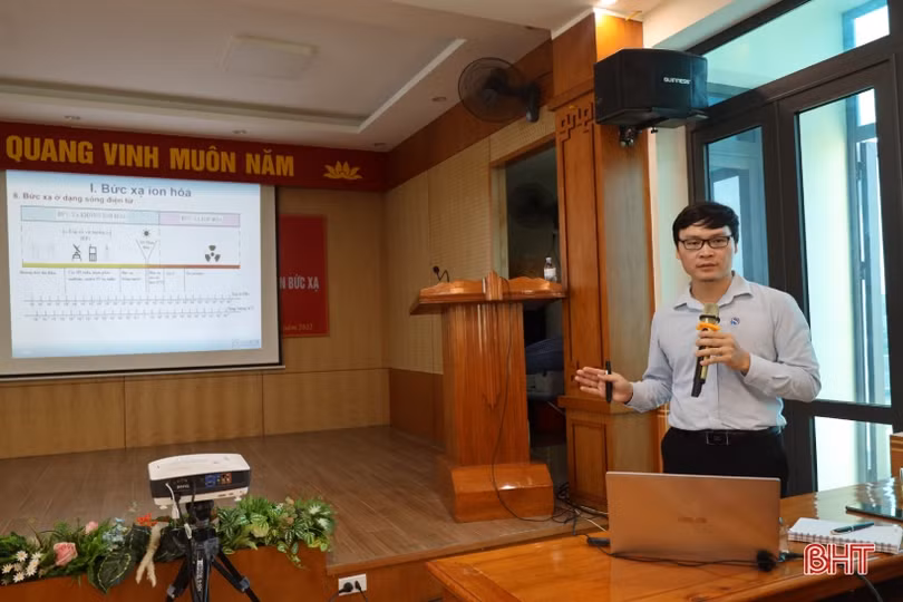 Tập huấn các kiến thức cơ bản về an toàn bức xạ trong y tế và công nghiệp