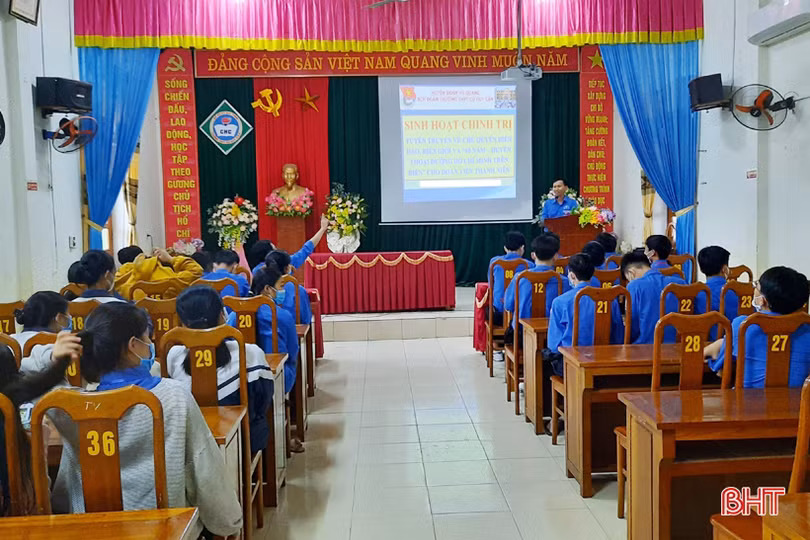 Học sinh phổ thông Hà Tĩnh hào hứng với hoạt động ngoại khóa đầu năm học