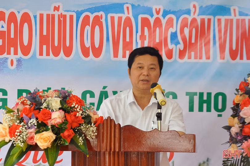 Khai trương cửa hàng gạo hữu cơ trên ruộng rươi, cáy Đức Thọ tại TP Hà Tĩnh