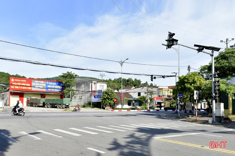 Nhiều đèn tín hiệu giao thông ở TX Hồng Lĩnh bị hư hỏng