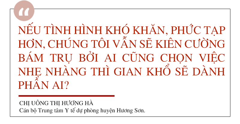 Nơi tuyến đầu chống dịch Covid-19