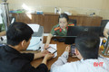 Nhanh tay xử lý hồ sơ tại các bộ phận một cửa của Công an Hà Tĩnh