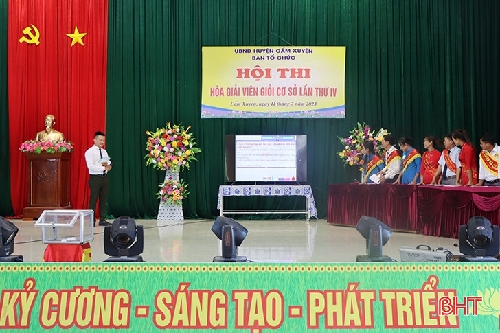 Địa phương duy nhất của Hà Tĩnh thi hòa giải viên giỏi cơ sở cấp huyện