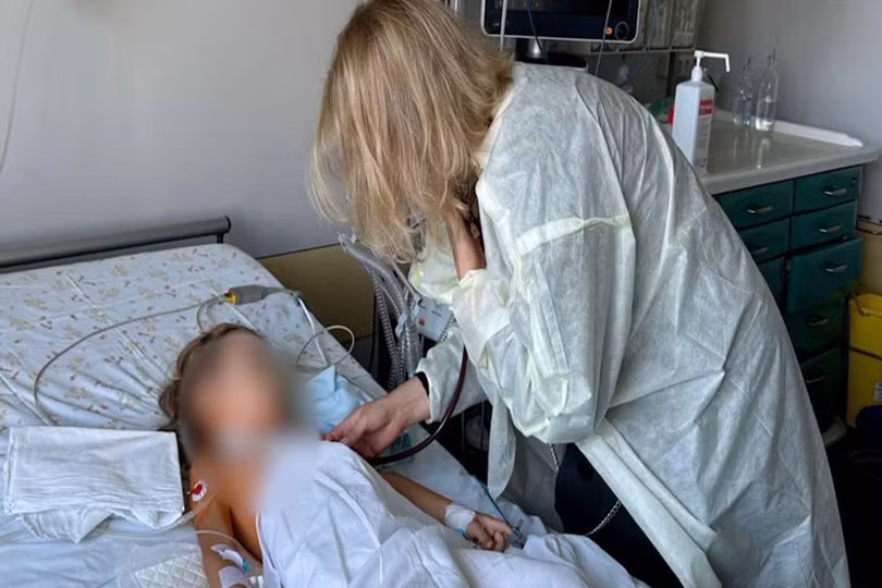 Ukraine ghép thành công tim bé trai 4 tuổi cho bé gái 6 tuổi