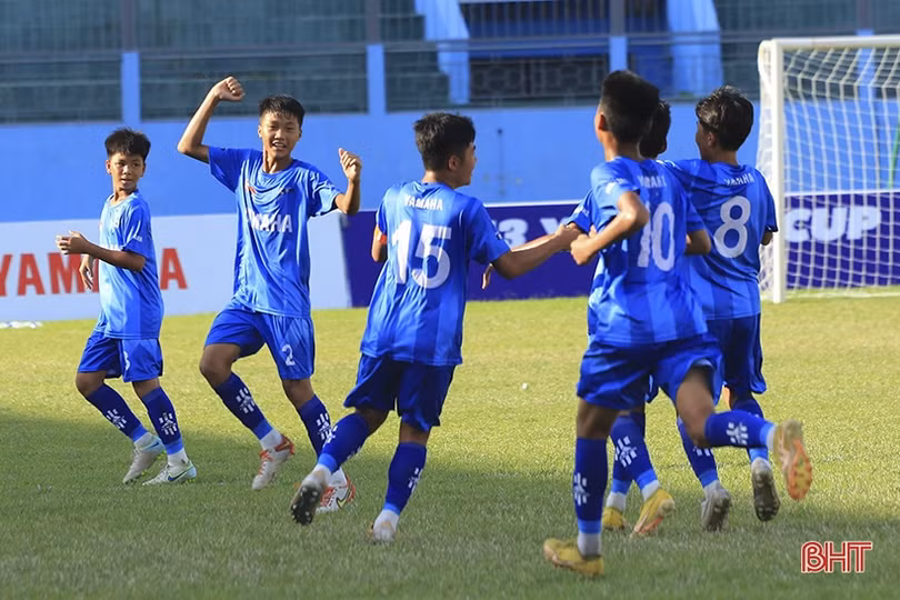 U13 Hồng Lĩnh Hà Tĩnh vào bán kết giải thiếu niên toàn quốc