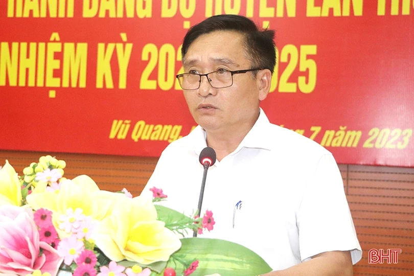 Vũ Quang tiếp tục tập trung xây dựng nông thôn mới, đô thị văn minh