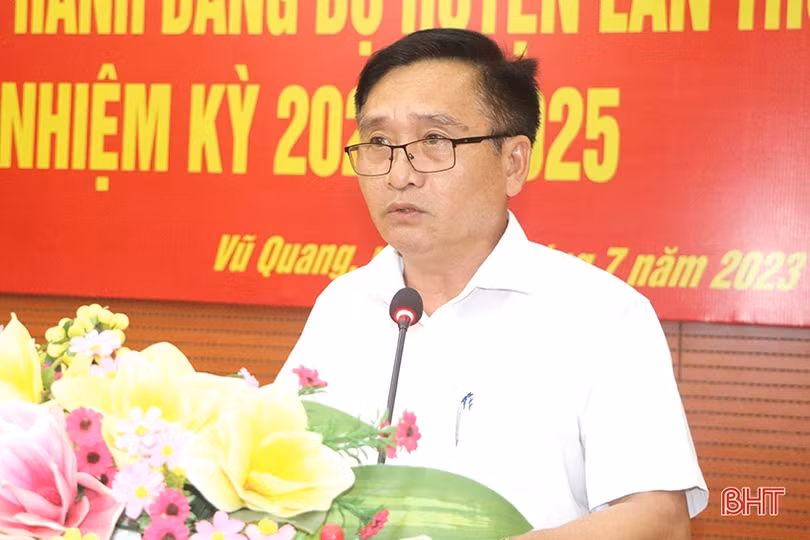 Vũ Quang tiếp tục tập trung xây dựng nông thôn mới, đô thị văn minh