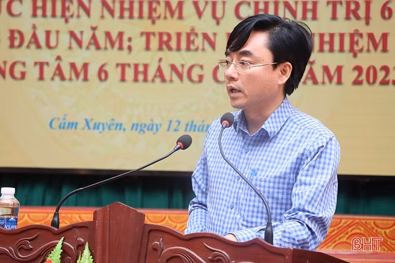 Cẩm Xuyên chủ động, quyết liệt thực hiện nhiệm vụ những tháng cuối năm