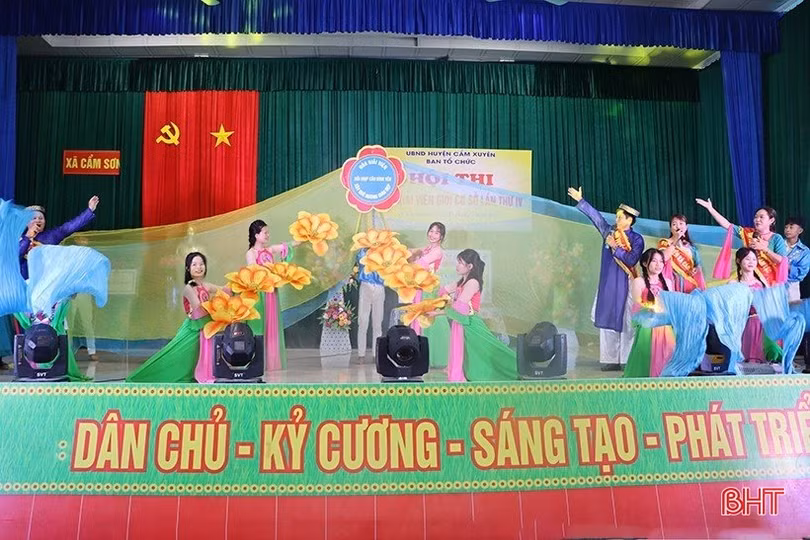 Địa phương duy nhất của Hà Tĩnh thi hòa giải viên giỏi cơ sở cấp huyện