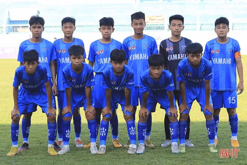 U13 Hồng Lĩnh Hà Tĩnh vào bán kết giải thiếu niên toàn quốc